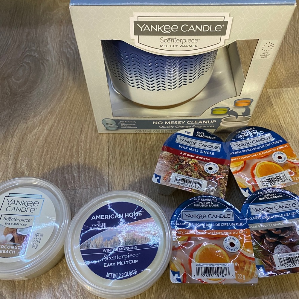 Brand new Yankee candle centerpiece milk cup warme